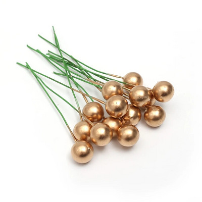 Veleprodaja Umjetne božićne bobice Lažne bobice Listovi božikovine Vijenac od loze Rattan Zimski kućni dekor Božićno drvce DIY Ukrasi