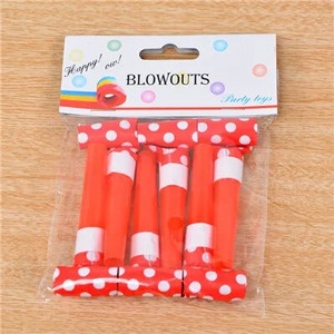 6 db/Lot Pont Színes bulifújások Sípok Gyerekek Születésnapi Party szívességek Dekorációs kellékek Gyermek születésnapi dekoráció