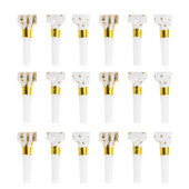 30Pcs Party Party Blowout Portable Kids Party Blowout Детски парти консумативи (златисти)