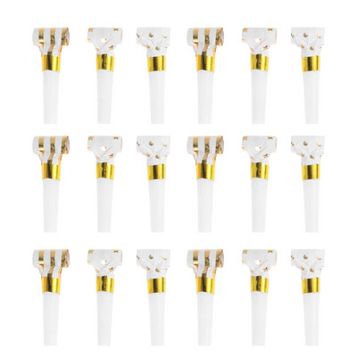 30Pcs Party Party Blowout Portable Kids Party Blowout Детски парти консумативи (златисти)