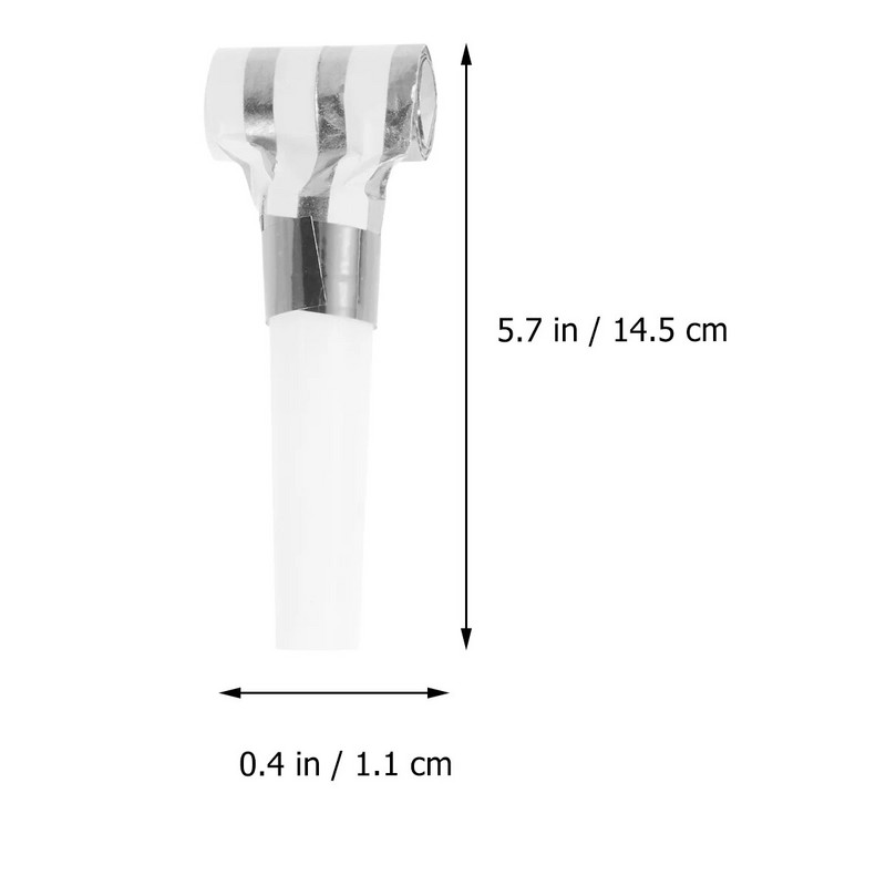 30Pcs Party Party Blowout Portable Kids Party Blowout Детски парти консумативи (златисти)