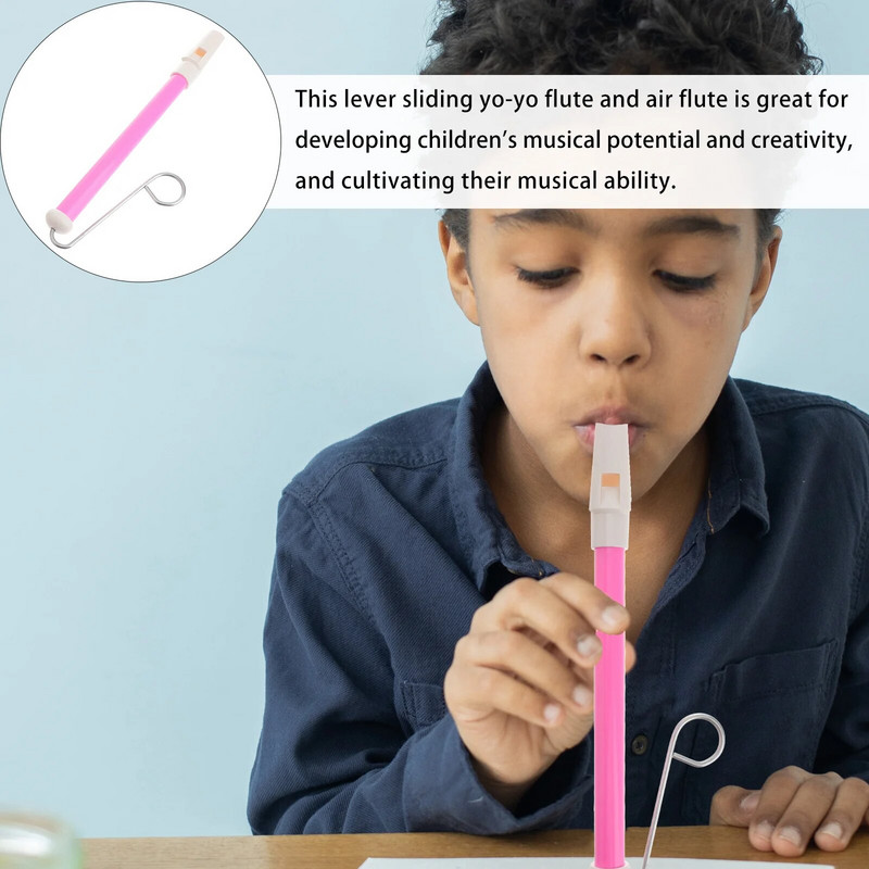 Музикален инструмент Плъзгаща се свирка Играчка Premium Slide Whistle Плъзгаща се свирка Детска класическа музикална играчка Piccolo Toys for Kids Hot