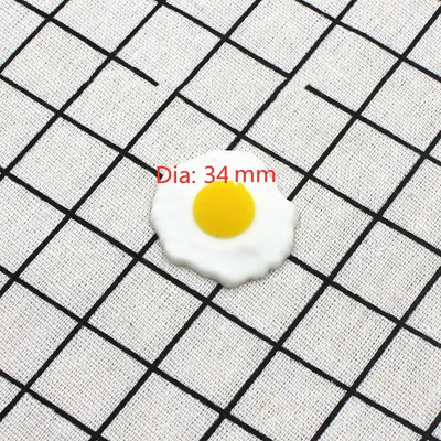 1 db szimulált tükörtojás buggyantott tojás Hamis élelmiszerek Mesterséges ételek Gyerekeknek Játék Játék dekoráció Oktatási kellékek Parti kellékek