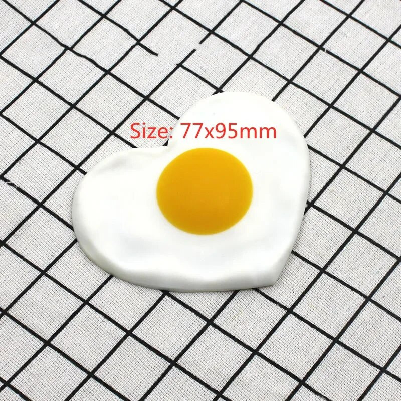 1 db szimulált tükörtojás buggyantott tojás Hamis élelmiszerek Mesterséges ételek Gyerekeknek Játék Játék dekoráció Oktatási kellékek Parti kellékek