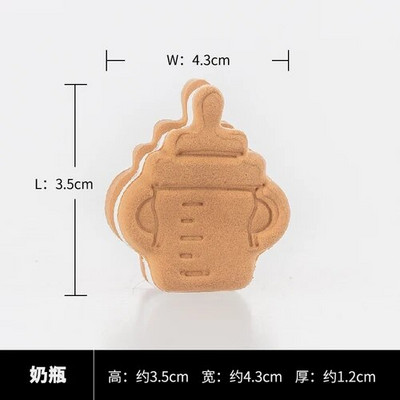 2vnt Kalėdiniai sausainiai modelio modeliavimas animacinis žaislas netikras pyragas desertinis stalas kūdikių gimtadienio desertų stalas dekoratyviniai papuošalai