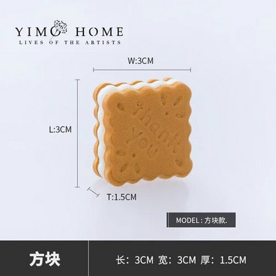 2vnt Kalėdiniai sausainiai modelio modeliavimas animacinis žaislas netikras pyragas desertinis stalas kūdikių gimtadienio desertų stalas dekoratyviniai papuošalai