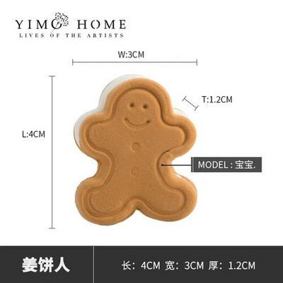 2vnt Kalėdiniai sausainiai modelio modeliavimas animacinis žaislas netikras pyragas desertinis stalas kūdikių gimtadienio desertų stalas dekoratyviniai papuošalai