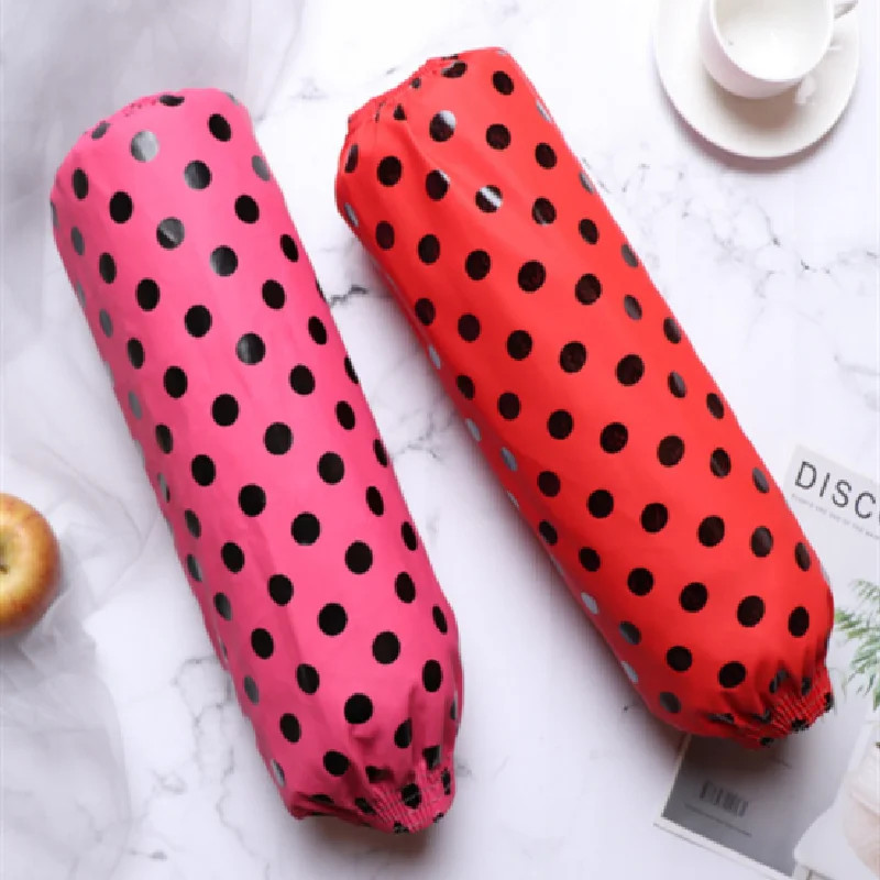 Ръкави от полиуретан за мъже и жени Водоустойчиви маслени ръкави за възрастни на точки Офис с щампа за кухня Работни ръкави за трудова застраховка