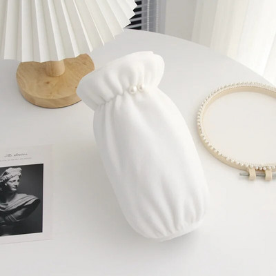 Чифт плюшен многоцветен дълъг свободен кухненски ръкав за ръце Устойчив на петна Кухненски домакински почистващ ръкав за готвене Градинарство