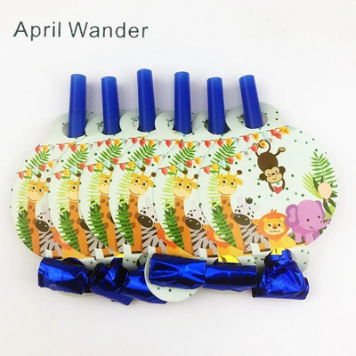 12db/tétel Új Rajzfilm Football Whistles focimeccs Rajzfilm Blowing Dragon Blowout Baba gyerek születésnapi party Dekoráció és kellékek