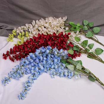 1 τεμ. Τεχνητά λουλούδια Wisteria String Κρεμαστά γιρλάντα Γάμος εξωτερικού χώρου Διακόσμηση Αψίδας Κήπου Διακόσμηση πάρτι σπιτιού Ψεύτικο λουλούδι