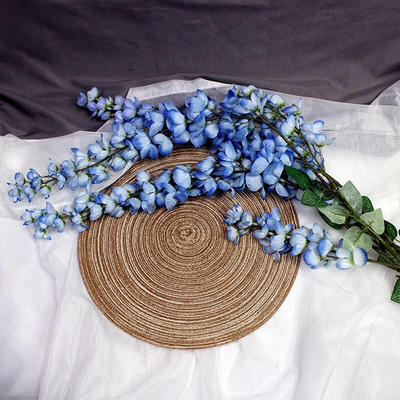 1 τεμ. Τεχνητά λουλούδια Wisteria String Κρεμαστά γιρλάντα Γάμος εξωτερικού χώρου Διακόσμηση Αψίδας Κήπου Διακόσμηση πάρτι σπιτιού Ψεύτικο λουλούδι
