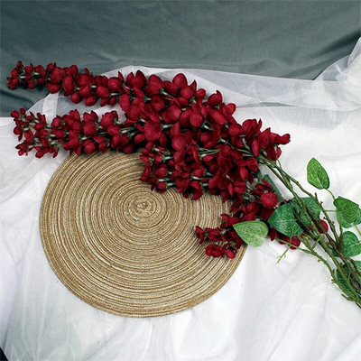 1 τεμ. Τεχνητά λουλούδια Wisteria String Κρεμαστά γιρλάντα Γάμος εξωτερικού χώρου Διακόσμηση Αψίδας Κήπου Διακόσμηση πάρτι σπιτιού Ψεύτικο λουλούδι