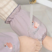 Vandeniui atspari, aliejui atspari rankovė moterims trumpa rudens žiemos apsauga nuo užsiteršimo suaugusiems, viršutinės rankovės, apsaugančios nuo užsiteršimo rankogaliais ZD71