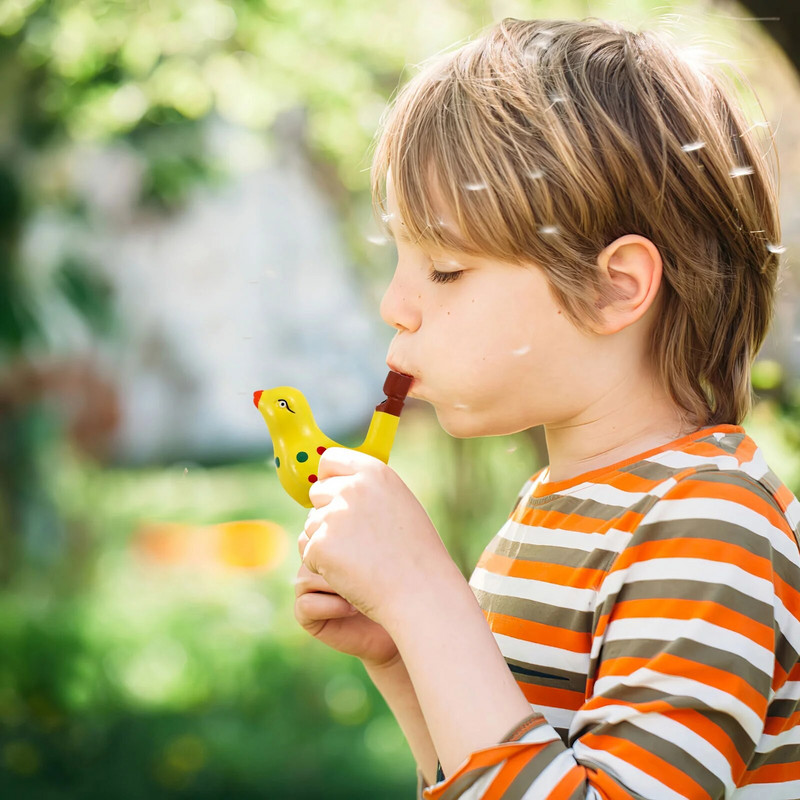 Keraminiai paukščių švilpukai Juokingi vandens švilpukai triukšmo kūrėjai vonioje Muzikos instrumentai Žaislai Vaikų vakarėlis Dovanos Atsitiktinis stilius