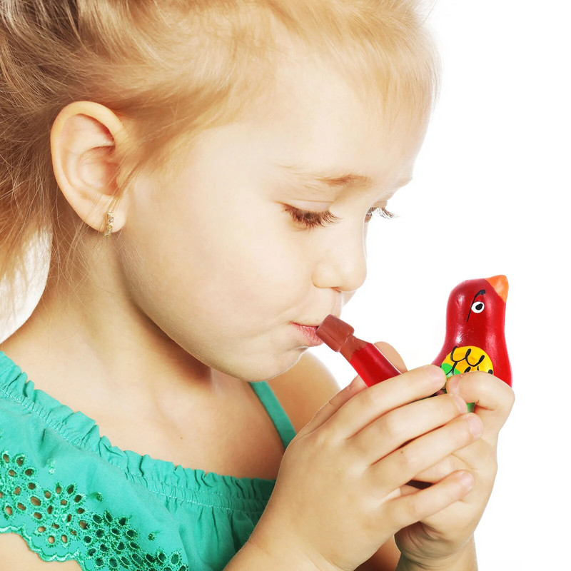 Keraminiai paukščių švilpukai Juokingi vandens švilpukai triukšmo kūrėjai vonioje Muzikos instrumentai Žaislai Vaikų vakarėlis Dovanos Atsitiktinis stilius