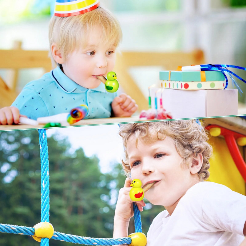 7 kom Drvene igračke Zviždaljke za životinje Ptice Zviždaljke za malu djecu Edukativne igračke Glazbene igračke Rođendanski darovi