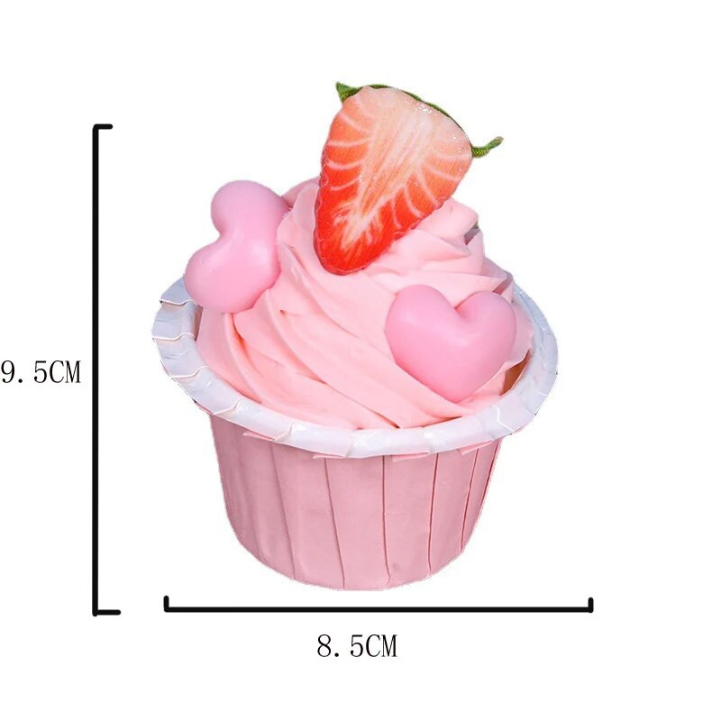 1 tk Kunstlik koogi-leiva magustoit võltsitud toidukaunistusega fotograafia Professionaalse toidu simulatsiooniga koogi mudel Teelaua kaunistus FCYY-031