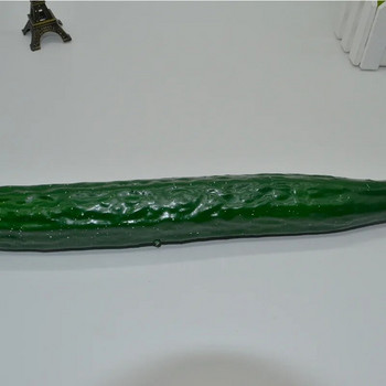 30 см PU изкуствена симулация на краставица Фалшив зеленчуков фотореквизит Декорация на домашна кухня