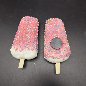Προσομοίωση παγωτού Ψεύτικο παγωτό Φωτογραφικά στηρίγματα Happy Summer Ice Cream Διακόσμηση πάρτι γενεθλίων Τεχνητό παγωτό Εμφάνιση παραθύρου