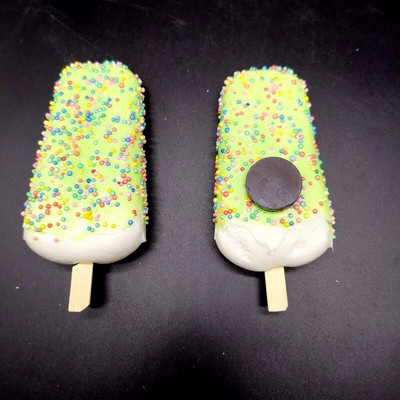 Simulirani sladoled Lažni sladoled Rekviziti za fotografije Sretno ljeto Sladoled Rođendanska zabava Dekor Umjetni sladoled Izlog