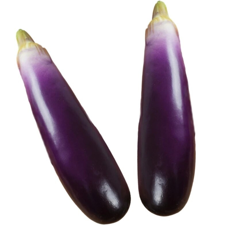 2db Habpadlizsán fotózáshoz Könnyű mesterséges zöldségdísz