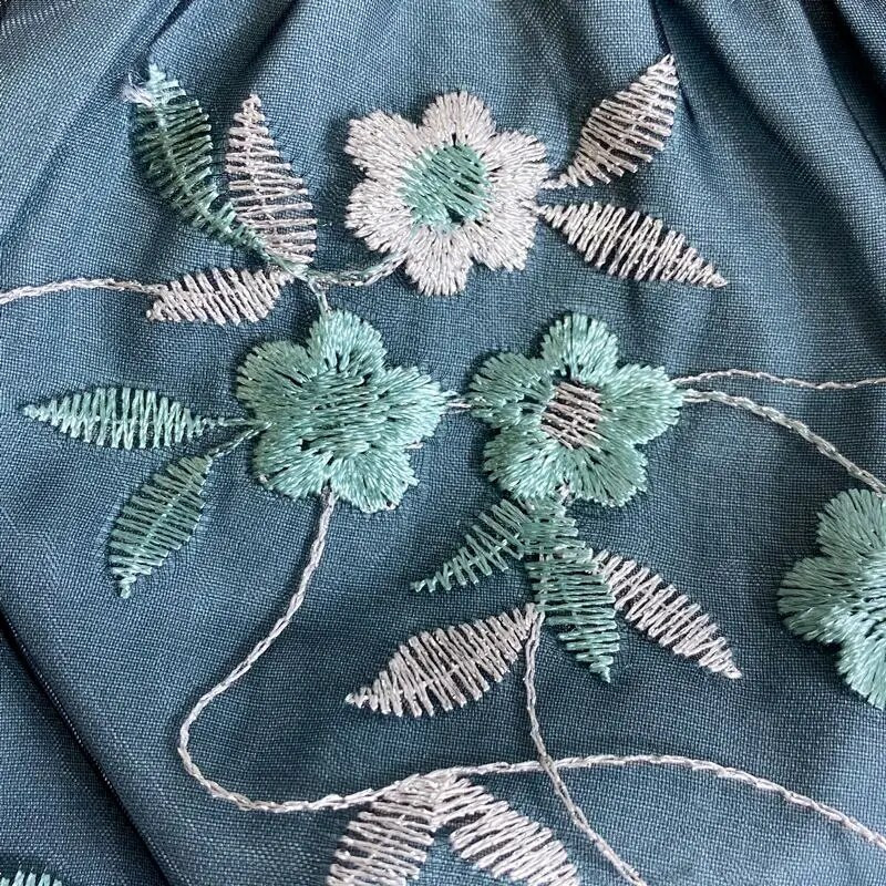 Ръкави с дантелена бродерия Двуслойни ръкави против замърсяване Дамски флорални модни инструменти за почистване на готвене Къси ръкави