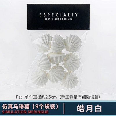 Симулация на бонбони Захар Изкуствен маршмелоу модел на десерт от глина Протеогликанови бонбони Симулация на декорация за фотография