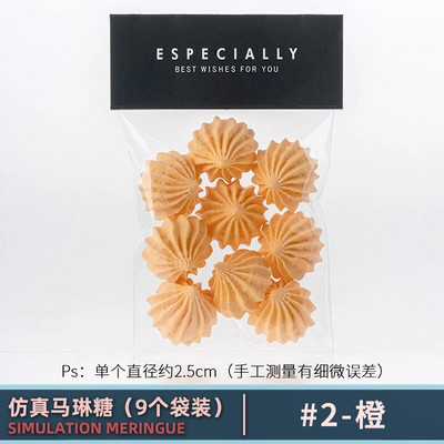 Симулация на бонбони Захар Изкуствен маршмелоу модел на десерт от глина Протеогликанови бонбони Симулация на декорация за фотография