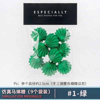 Симулация на бонбони Захар Изкуствен маршмелоу модел на десерт от глина Протеогликанови бонбони Симулация на декорация за фотография