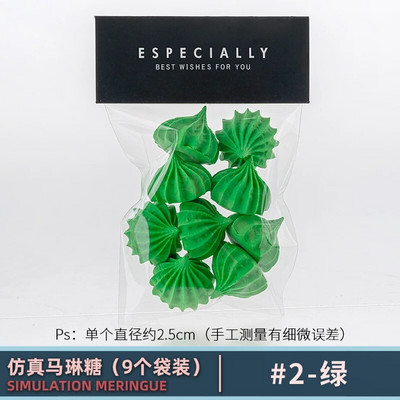 Симулация на бонбони Захар Изкуствен маршмелоу модел на десерт от глина Протеогликанови бонбони Симулация на декорация за фотография