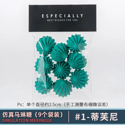 Симулация на бонбони Захар Изкуствен маршмелоу модел на десерт от глина Протеогликанови бонбони Симулация на декорация за фотография