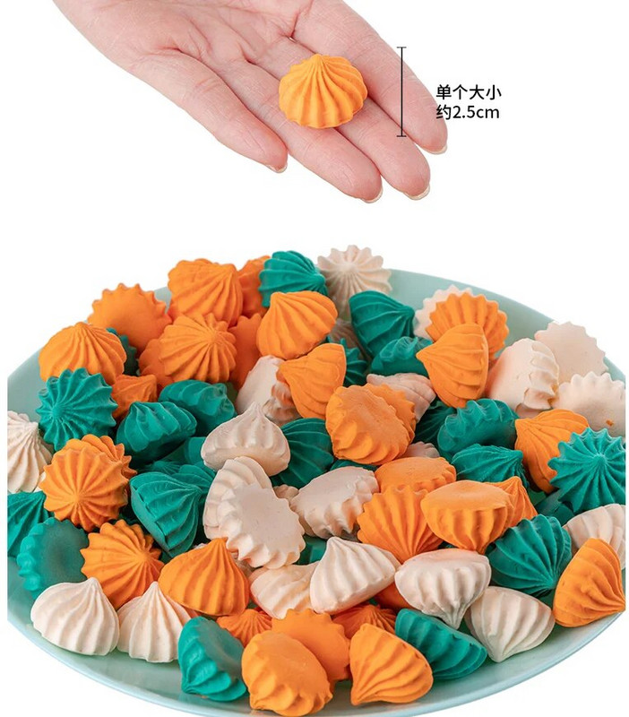 Симулация на бонбони Захар Изкуствен маршмелоу модел на десерт от глина Протеогликанови бонбони Симулация на декорация за фотография