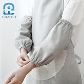 FURGERIN горен ръкав Маслоустойчив зимен кухненски горен ръкав памук и лен Аксесоари за почистване на дома