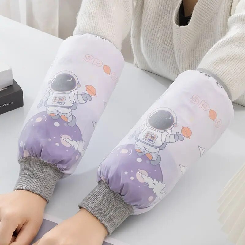 Kreativni rukavi protiv ulja i mrlja Jesen/zima Radni rukavi iz crtića za kuhanje 2024 Kuhinjske navlake za kućanstvo LF449