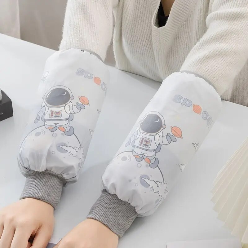 Kreativni rukavi protiv ulja i mrlja Jesen/zima Radni rukavi iz crtića za kuhanje 2024 Kuhinjske navlake za kućanstvo LF449