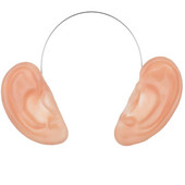 Rochie pentru copii Email Regele Încoronarea Charles Urechi mari Agrafe de păr Cercete de păr Urechi uriașe