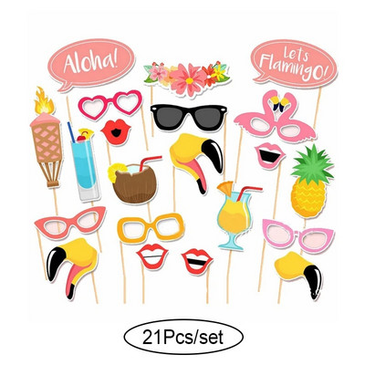 10-60 komada DIY Photo Booth Rekvizite Smiješne maske Naočale Brkovi Usne na štapiću Rođendanska mladenka Dekoracija vjenčanja Dodaci za zabavu