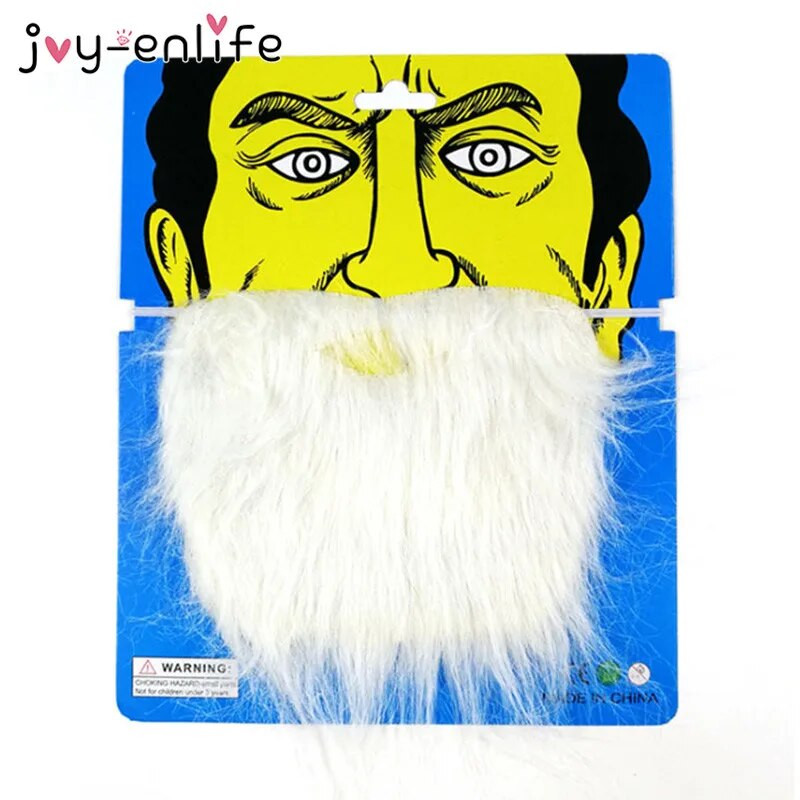 JOY-ENLIFE Smieklīgs viltotu ūsu pirātu ballīte Halovīni Cosplay ūsas viltus bārdas ūsas bērniem pieaugušajiem, melnas fotokabīnes rekvizīti