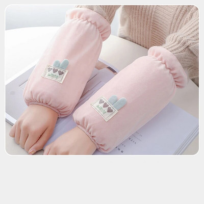 Korėjietiškos mielos vaikiškos rankovės biuro daugiafunkcinės rankovės Namų/mokyklinio mokinio pliušinės rudens/žiemos rankovės LF444