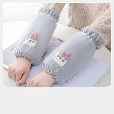 Korėjietiškos mielos vaikiškos rankovės biuro daugiafunkcinės rankovės Namų/mokyklinio mokinio pliušinės rudens/žiemos rankovės LF444