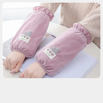 Korėjietiškos mielos vaikiškos rankovės biuro daugiafunkcinės rankovės Namų/mokyklinio mokinio pliušinės rudens/žiemos rankovės LF444