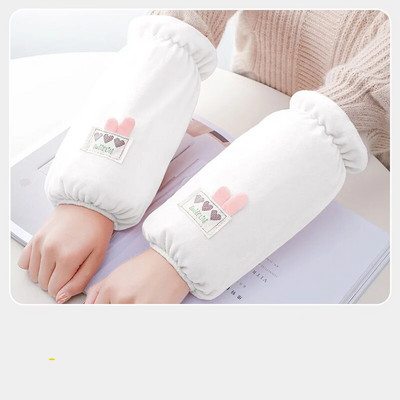 Korėjietiškos mielos vaikiškos rankovės biuro daugiafunkcinės rankovės Namų/mokyklinio mokinio pliušinės rudens/žiemos rankovės LF444