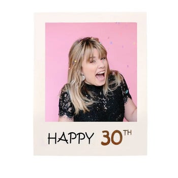 40th Photo Booth Рамки Подпори 21th 30th 50th 60th Year PhotoBooth Подпори Годишнина Рожден Ден Декорации Възрастен