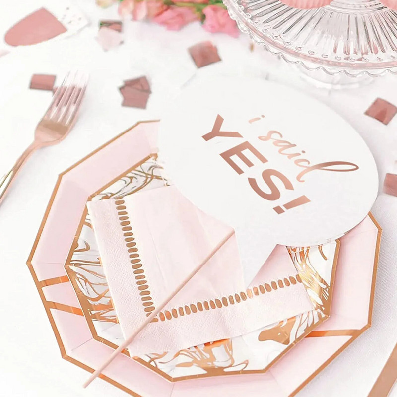 12 vnt. žalio aukso vestuvių fotokabinos rekvizitai Bride To Be Mrs. Pink White Rose Vestuvių vakarėlio dekoro reikmenys nuotakos dušo fotografijai