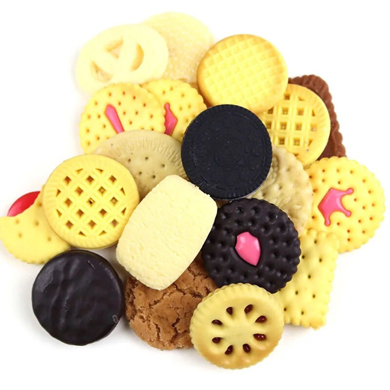 Lažni kolačići umjetni šećer za pečenje keksa grickalice modeli za grickalice dekoracija za kućnu trgovinu djeca se igraju igračke