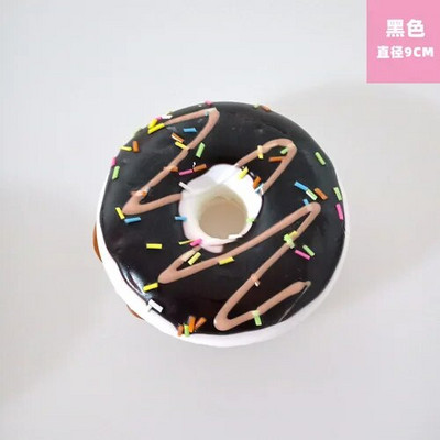 Naujas 9 cm spurgų modeliavimas, duona, maistas, desertinis pyragas, modelis, namų puošmena, pakabukas, fotografija, dirbtiniai padirbtų pyragų priedai