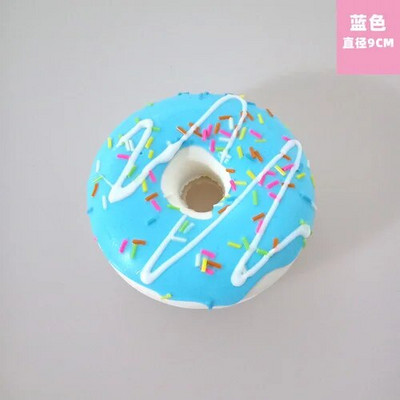 Naujas 9 cm spurgų modeliavimas, duona, maistas, desertinis pyragas, modelis, namų puošmena, pakabukas, fotografija, dirbtiniai padirbtų pyragų priedai