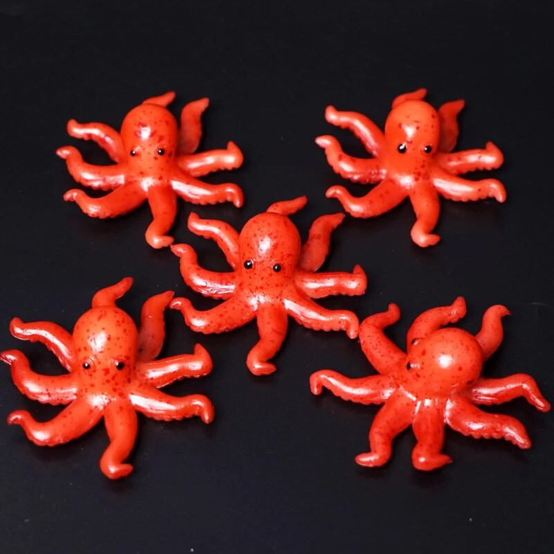 2tk Kunstkalmaari vurrud Kaheksajala simulatsioonitoidud Köögiviljad Simulatsioonimudel restorani mereandide fotorekvisiidist