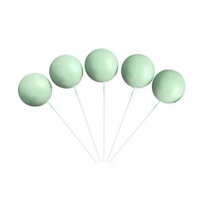 5 komada šarenih kuglica za kolače DIY ukrasi za torte za vjenčanje, rođendane, desert, kolačiće, pribor za pečenje